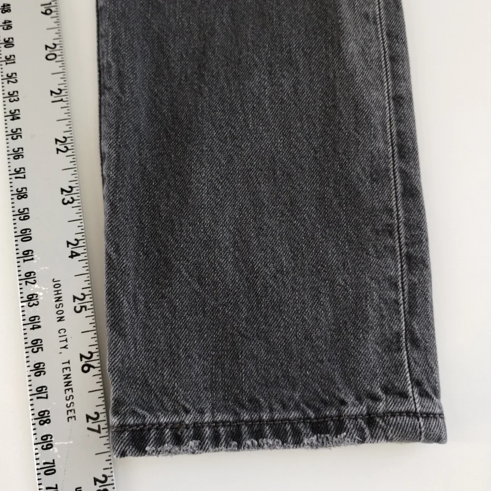 Levi's 501 Skinny Filiforme Jeans Gray Size 26 - Picture 11 of 13